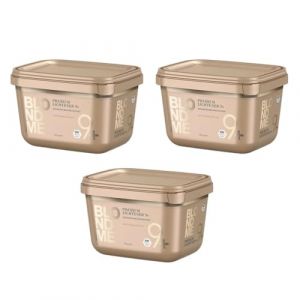 Schwarzkopf Professional - Blond Me Ppl9+ Poudre Comp. D&eacute;colorante Premium 450g Lightener 9+ - Lot De 3 (COIFFURE FRANCE TOULOUSE, neuf)