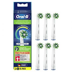 Oral-B Lot de 6 brossettes CrossAction CleanMaximizer (novaStore, neuf)