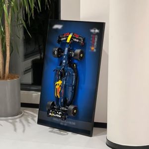 Tableau d'affichage pour Lego Technic Oracle Red Bull Racing RB20 F1 Car 42206, objets de collection pour adultes, fixation murale, d&eacute;coration de maison ou de bureau, d&eacute;grad&eacute; de couleurs (pas de (Lonely Wine, neuf)