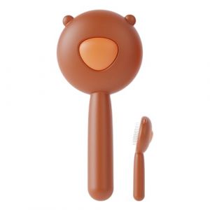 Ancsttu Brosse &Agrave; Chien - Outil De Toilettage Pour La - Peigne Auto-Nettoyant pour Chat - Pour Chats, Chiots, Chatons Et Animaux Domestiques, Enl&egrave;ve Les Poils Mortes &Agrave; La Maison (Ancsunny, neuf)