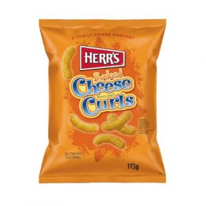 HERR'S - Cheese Flips Baked - 12 X 113 GR - Multipack (Five-Star-Trading-Holland, neuf)