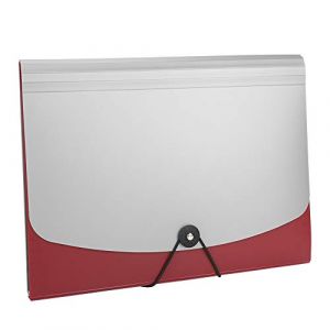 Trieur Accordéon 12 Compartiments A4 Chemise Simple Porte Document Extensible Classeur Rangement Papier avec Etiquettes Trieur à Soufflets Dossier Bureau école Portable Organiseur Pochette (IBlueloveruk, neuf)