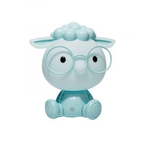 Veilleuse de nuit LED pour chambre Mouton (+câble USB) - Bleu/Grand (SILUMEN, neuf)