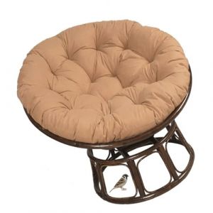 MCNDSI Coussin de Fauteuil Sol Rembourr&eacute; pour Pivotant Rond et &Eacute;paisseur du Meubles Rotin Chaises Jardin Rondes(#10,100x100cm) (Lausit Zenr, neuf)