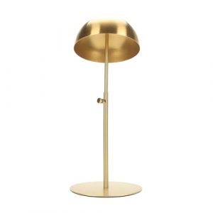 Alomejor Pr&eacute;sentoir de Chapeau R&eacute;glable en Acier Inoxydable pour le Rangement de Plusieurs Chapeaux, Support de Casquette Portable pour Casquettes de Baseball, Casquette &agrave; Visi&egrave;re, Chapeaux de (GOLD) (Etmuxtr-EU, neuf)