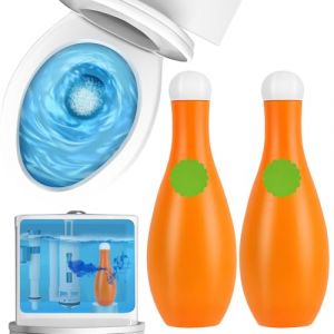 Nettoyant WC, 2025 Nouveau Produit WC Toilette Intensif Mousse Active, Anti-Calcaire, Stop Odeurs, Desodorisant Toilette, Produit WC Qui &Eacute;limine Salet&eacute; Mauvaises Odeurs (2) (Jiemoao, neuf)