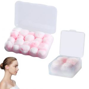 EUYKQNOI 12 Paires boule quies cire earplugs for sleep bouchon oreille sommeil Bouchon d'Oreille pour Dormir, Boules Cire, Bouchons Doreilles Anti Bruit Pour Enfant Adulte Dormir (QSDMY, neuf)