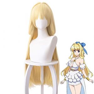 Héros prudent le héros est maîtrisé mais trop prudent Ristarte femmes longue perruque de Cosplay résistant à la chaleur perruque de cheveux synthétiques coût 461P (good stuff A, neuf)