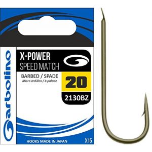 Garbolino HAMECON X-Power Speed Match 2130BZ - 15, N°20, Bronze (Ultra Discount France, neuf)