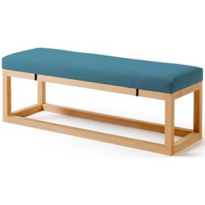 Hoowarm Coussin d'assise pour Banc de Jardin 5cm d'épaisseur Coussin de Banc 80x40/110x40/120x40/140x40/120x50cm Coussin Banquette Antidérapant Amovible pour Exterieur Interieur Meuble(O,120x30x5cm) (AlienGi, neuf)