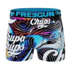 FREEGUN Boxer Homme Microfibre Sucette Candy (S, Wave11) (FUN_HEAD, neuf)