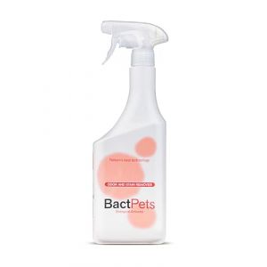 BactPro - BactPets &eacute;limine Les odeurs et Les Taches pour Chiens et Chats - &Eacute;limine l'urine des Tissus et des Surfaces - Activateur Biologique Professionnel - Spray 700 ML (BactPro, neuf)