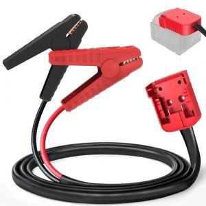 TKSE Adaptateur de d&eacute;marrage de voiture - 1,8 m - Kit d'alimentation d'urgence - C&acirc;ble 8AWG - Conversion en Jump Starter Automotive Booster Kit pour Milwaukee M18 (KSTE, neuf)