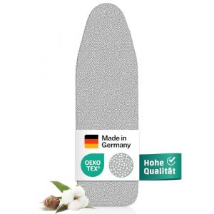 everlar® Housse de table à repasser de qualité supérieure 110 x 30 (S) I Fabriqué en Allemagne I OEKOTEX100 I Housse de table à repasser I Housse de table à repasser pour centrale vapeur 108-115 x 30 (Loudplaces Store, neuf)
