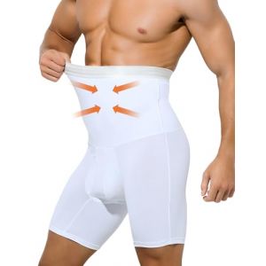 Casey Kevin Culotte Gainante Ventre Plat Homme Boxer Taille Haute Homme Boxer Ventre Plat Gaine Panty Taille Haute (Casey-Kevin, neuf)