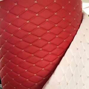 Tissu en Cuir Imitation Matelass&eacute; pour Tapisserie, Garniture Automobile, Maison, Bricolage, R&eacute;paration, Remplacement Canap&eacute;, Si&egrave;ge Vinyle (Taille: 1.55x1m, Couleur: 2 Noir) (demaolidagsi, neuf)