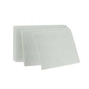Delaisy Kargo 127773 Tampon abrasif, Blanc (Pack de 10) (EPCH, neuf)