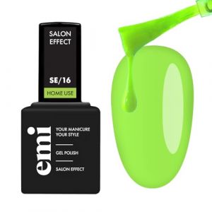 EMI Salon Effect Lime Voltage gel polish sans HEMA couleur longue durée utilisation à domicile lampe UV/LED/CCFL 9 ml (EMI Beauty, neuf)