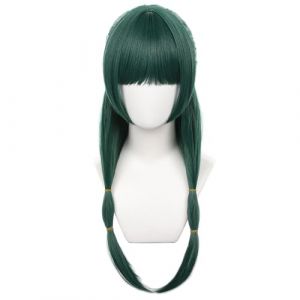 HIROAKIYA Maomao Cosplay Wig, The Apothecary Diaries Cosplay Maomao Wig with Wig Cap, Length approx.65cm (HIROAKIYA, neuf)