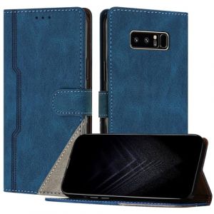 JayModCase Coque pour Samsung Galaxy Note 8, Porte Carte Cuir PU Portefeuille avec Fonction Support | Fermeture Magn&eacute;tique | Antichoc |TPU &Eacute;tui pour Galaxy Note 8 (Bleu) (Hailian EU Store, neuf)