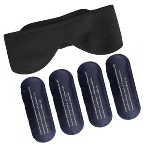 Pack de glace pour dents de sagesse compresse froide compresse de glace visage mâchoire poche de glace réutilisable enveloppement de la tête pack de glace facile à utiliser (PLMN, neuf)