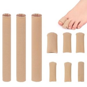 Kasure Protege Orteil Silicone 9 Pièces, Pansement Orteil Matériau En Fibre De Silicone, Bonne Résistance à L'usure Et élasticité, Protege Orteil,Convient Aussi Bien Aux Hommes Qu'aux Femmes (Kuidii, neuf)