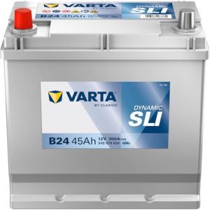 Varta Black Dynamic B24 Batterie Voitures, 12 V 45Ah 300 Amps (En) (Mister-Auto France, neuf)