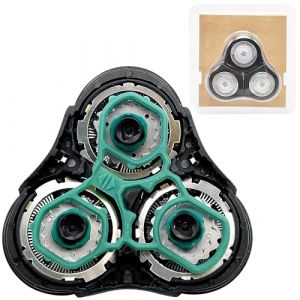 T&ecirc;te de rasage RQ11 compatible avec Philips Sensotouch 2D, support inclus, t&ecirc;te de rechange RQ11 compatible avec les rasoirs pour Philips RQ1150, RQ1190, RQ1180, RQ1160 (MaMa store, neuf)