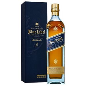 Johnnie Walker Blue Label Blended Scotch Whisky 40% Giftbox 700 ml (Licor Carmen, neuf)