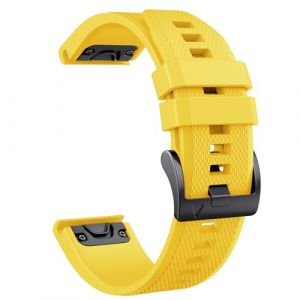 NotoCity Bracelet Fenix 5 Anti-Transpirer à Bandes à Ajustement Rapide 22 mm de Largeur Compatible Garmin Fenix 5/Fenix 5 Plus/Forerunner 935/Approach S60/Quatix 5(Violet) (NotocityEU, neuf)