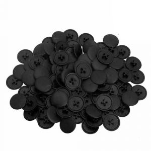 100 Pièces Cache Vis Noir, Capuchon de Vis Cruciforme, Anti-Rouille Cache Vis, Cache Vis Cruciformes en Plastique Noir Adapté Plupart des Vis Phillips (MaMa store, neuf)