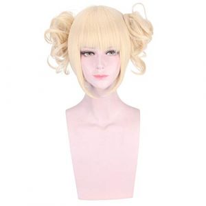 Mon héros académique Todoroki Shoto femmes Tsuyu Asui jouer perruque Cosplay Costume Boku pas de héros académique vert noir cheveux perruques + bonnet de perruque perruque taille unique (good stuff A, neuf)