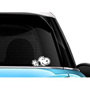 LimelightVinyl.com Autocollant Snoopy faisant des coucou, autocollant de voiture (print workx GmbH, neuf)