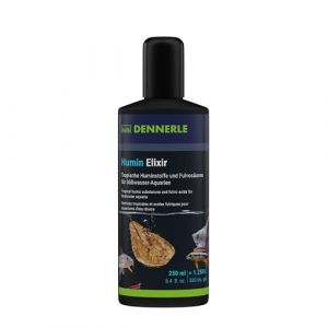 Dennerle Humin Elixir 250 ML - Substances humiques Tropicales et acides fulviques, favorise la santé des habitants de l'aquarium (Zoo Galaxie, neuf)