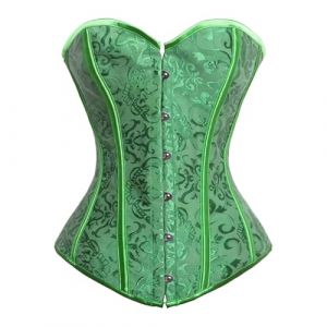 Kelvry Bustier Lacer Satin Corset Minceur Lingerie pour Femme Ventre Plat (Martya, neuf)
