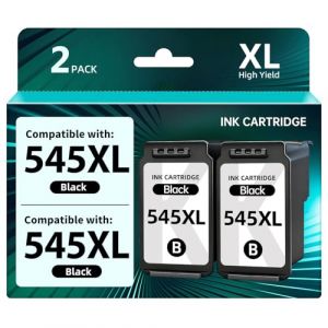 Jualihai PG-545 XL Noir Cartouche Replacement pour Canon 545 XL PG-545XL PG545-XL Multipack pour Pixma MX495 TS3350 TS3150 MG2550 MG2555S TS3450 MG2950 IP2850 TR4550 TS205 TS305 TS3151 (Yang Mo Yang, neuf)
