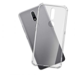mtb more energy&reg; Coque Soft Armor pour Nokia 2.4 (6.5'') - Coins renforc&eacute;s - Protection de la cam&eacute;ra - 1.5mm TPU - &Eacute;tui Housse Pochette Anti Shock (mr!trade France, neuf)