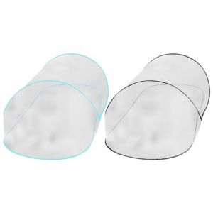 Moustiquaire De Lit Pliable - Moustiquaire Lit Bebe | Filet Anti-Mouches | Moustiquaire Pop-up | Filet Anti-Mouches pour Lit De Tente À Mailles Fines | Lit Moustiquaire De Camping avec Grand Espace (Amesor, neuf)
