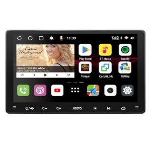 ATOTO S8 9" QLED 6G+128G Android Autoradio 2 din GPS Voiture, CarPlay sans Fil & Android Auto, 4G int&eacute;gr&eacute;, Partage Wi-FI/BT/USB, 2 Bluetooth avec aptX HD, Ampli 4 * 49W, DSP, LRV&SCVC, S8G2099UN (ATLCOPILOT LIMITED, neuf)