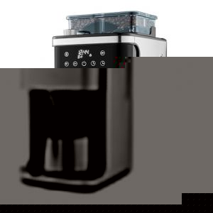 MEDION Machine à café avec moulin et thermos (1 litre, max. 8 tasses, 8 niveaux de mouture, max. 1000 watts, minuterie, écran LED, stop-goutte, filtre permanent, MD19911) (medionshop-deutschland, neuf)