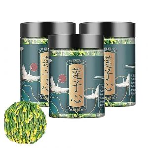 Th&eacute; de noyau de lotus pour les hommes, th&eacute; de lotus pour tonifier les reins, th&eacute; de soin des reins, th&eacute; de coeur de lotus, th&eacute; chinois pour tonifier les reins (3box) (C'est l'amour, neuf)
