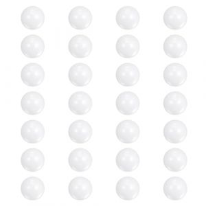 QUARKZMAN 28Pcs Billes en C&eacute;ramique de 5 mm de Diam&egrave;tre en Oxyde de Zirconium ZrO2, Billes Solides de Pr&eacute;cision G10, Blanches (QUARKZMAN, neuf)