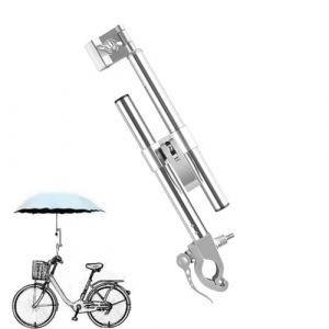 Générique Porte-Parapluie pour Poussette, Porte-Parapluie de vélo, Support de Parapluie Robuste, Support de Parapluie, Porte-Parapluie réglable pour fauteuils roulants, poussettes, Motos (yeofuy, neuf)