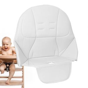 Housse Chaise Haute Pour Bébé, Housse De Coussin Pour Chaise Haute, Coussin En Cuir Pour Chaise Haute, Housse Chaise Haute Pour Peg Perego Tatamia Pour Bébé, Coussin De Remplacement Facile À Installer (keqiux, neuf)