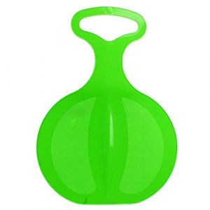 LILENO SPORTS Luge pour enfants &agrave; glissement (1er set vert) - Plateau de glissement en plastique pour toute la famille - Luge de neige pour des journ&eacute;es d&rsquo;hiver inoubliables - &eacute;galement pour les (Discount-Deal24, neuf)