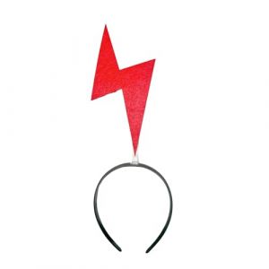 Conception de symbole unique accessoire Bandeau de femmes non transformé avec un cerceau de cheveux durable pour les festivals de mascarades voyage en épingle à cheveux rouge 2 (kilnbright, neuf)