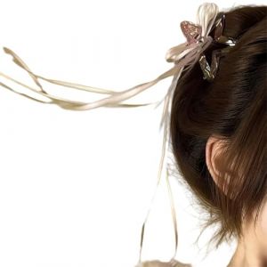 Pince &agrave; cheveux en acrylique en forme d'&eacute;toile Accessoires de cheveux pour femmes avec d&eacute;tails en &eacute;toile pour une s&eacute;curit&eacute; et un coiffage en douceur Clip &eacute;l&eacute;gant pour les femmes (guangzhouzhifangkejiyouxiangongsi, neuf)