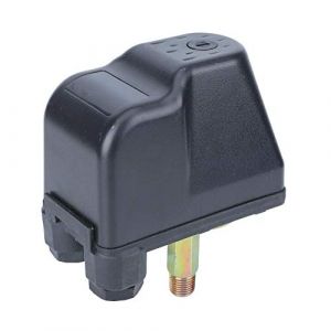 Pressostat, barres parallèles Régulateur de commutateur de commande de pression à ressort double G1/4 "AC250V/16A pour pompe, flexible à installer et facile à utiliser (Sharainny, neuf)