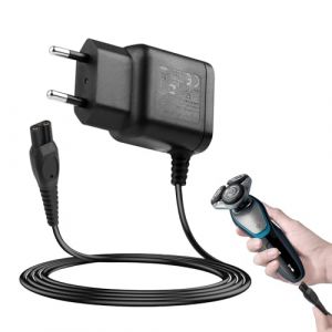 15V 0.36A 5.4W HQ8505 Chargeur Rasoir pour Philips 5000, mg5750, mg7790, mg7770, mg7720, BG5020 Tondeuse Barbe Adaptateur, Rasoir &Eacute;lectrique Alimentation avec Cordon d&rsquo;Alimentation 1 M&egrave;tre (YangZhengYa, neuf)