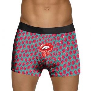 Boxer Personnalise Homme Saint Valentin, Boxer Rigolo Homme Slip Homme Sexy String Leopard Sexy Homme Calson pour Homme Rigolo Calecon Rigolo Homme Coton Cadeaux St Valentin pour Homme (IHUAE, neuf)